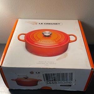LE Creuset signature sauteuse oven